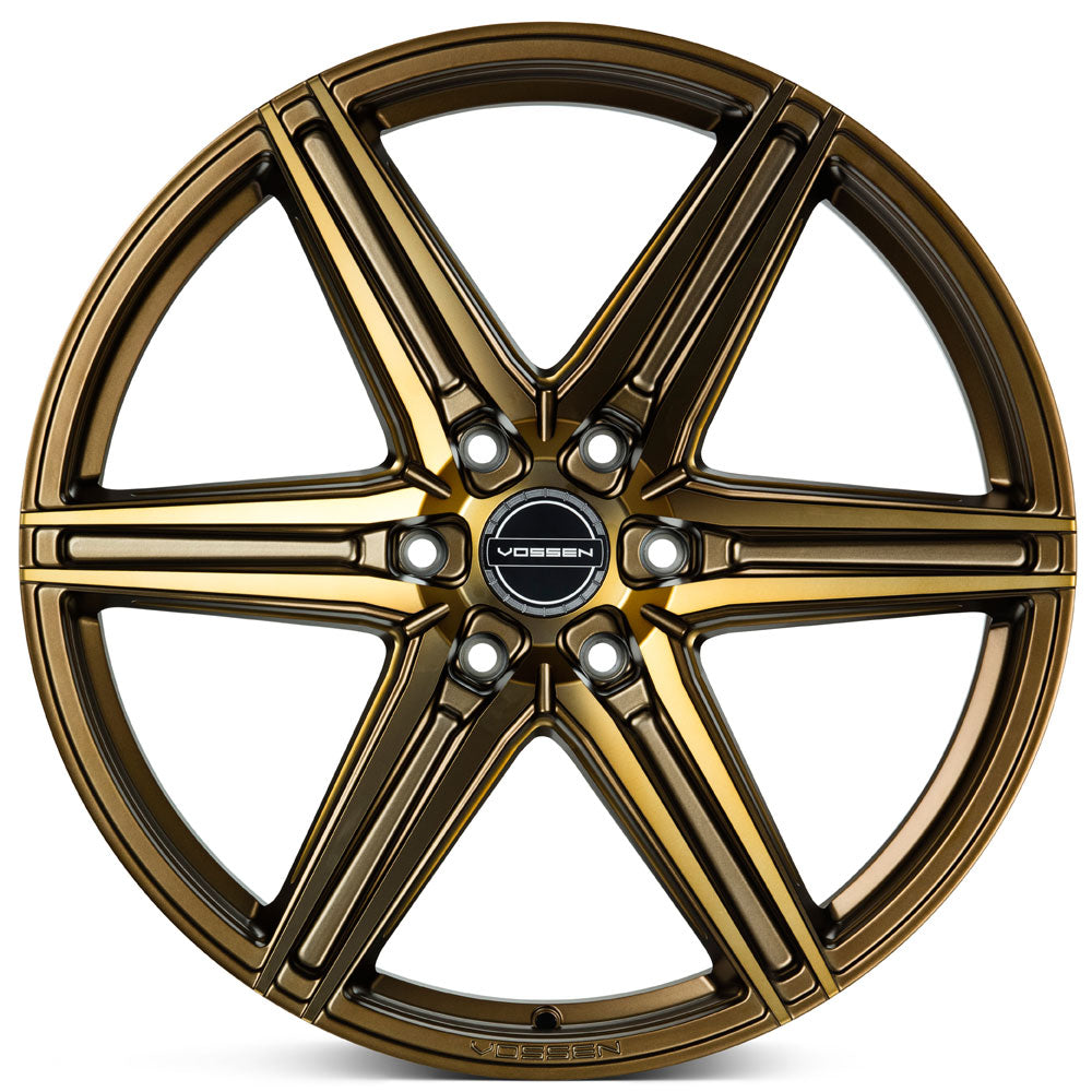20" Vossen HF6-2 Tinted Matte Bronze 20x9.5 Concave Wheels Rims Fits Ford Bronco