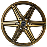 20" Vossen HF6-2 Tinted Matte Bronze 20x9.5 Concave Wheels Rims Fits Ford Bronco