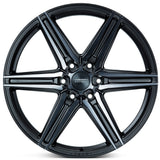 20" Vossen HF6-2 Tinted Matte Gunmetal 20x9.5 Wheels Fits Toyota Land Cruiser