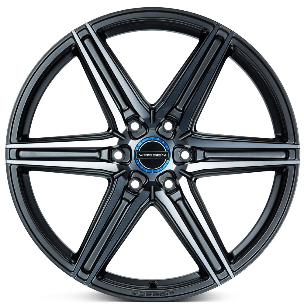 20" Vossen HF6-2 Tinted Matte Gunmetal 20x9.5 Wheels Fits Lincoln Navigator