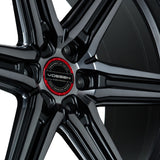 24" Vossen HF6-2 Tinted Matte Gunmetal 24x10 Wheels Fits Toyota Sequoia 2nd Gen