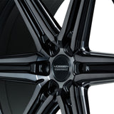 20" Vossen HF6-2 Tinted Matte Gunmetal 20x9.5 Wheels Fits Cadillac Escalade