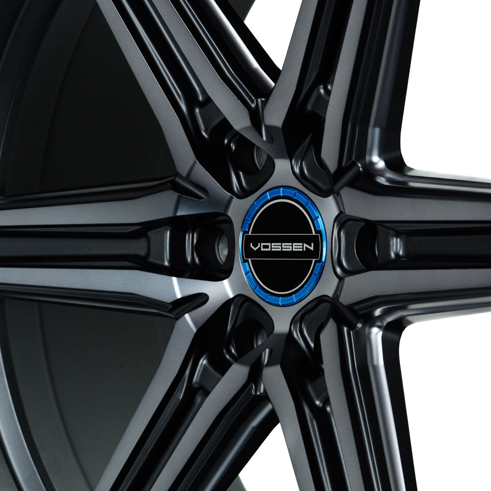 20" Vossen HF6-2 Tinted Matte Gunmetal 20x9.5 Wheels Fits Toyota 4Runner 6th Gen