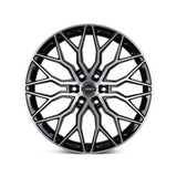 22" Vossen HF6-3 Brushed Gloss Black 22x9.5 Concave Wheels Fits RAM 1500 TRX