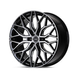 20" Vossen HF6-3 Brushed Gloss Black 20x9.5 Wheels Fits Cadillac Escalade