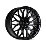 24" Vossen HF6-3 Gloss Black 24x10 Concave Wheels Fits Ford F150 2021 and Up