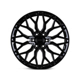 24" Vossen HF6-3 Gloss Black 24x10 Concave Wheels Rims Fits Lexus LX600 LX700h