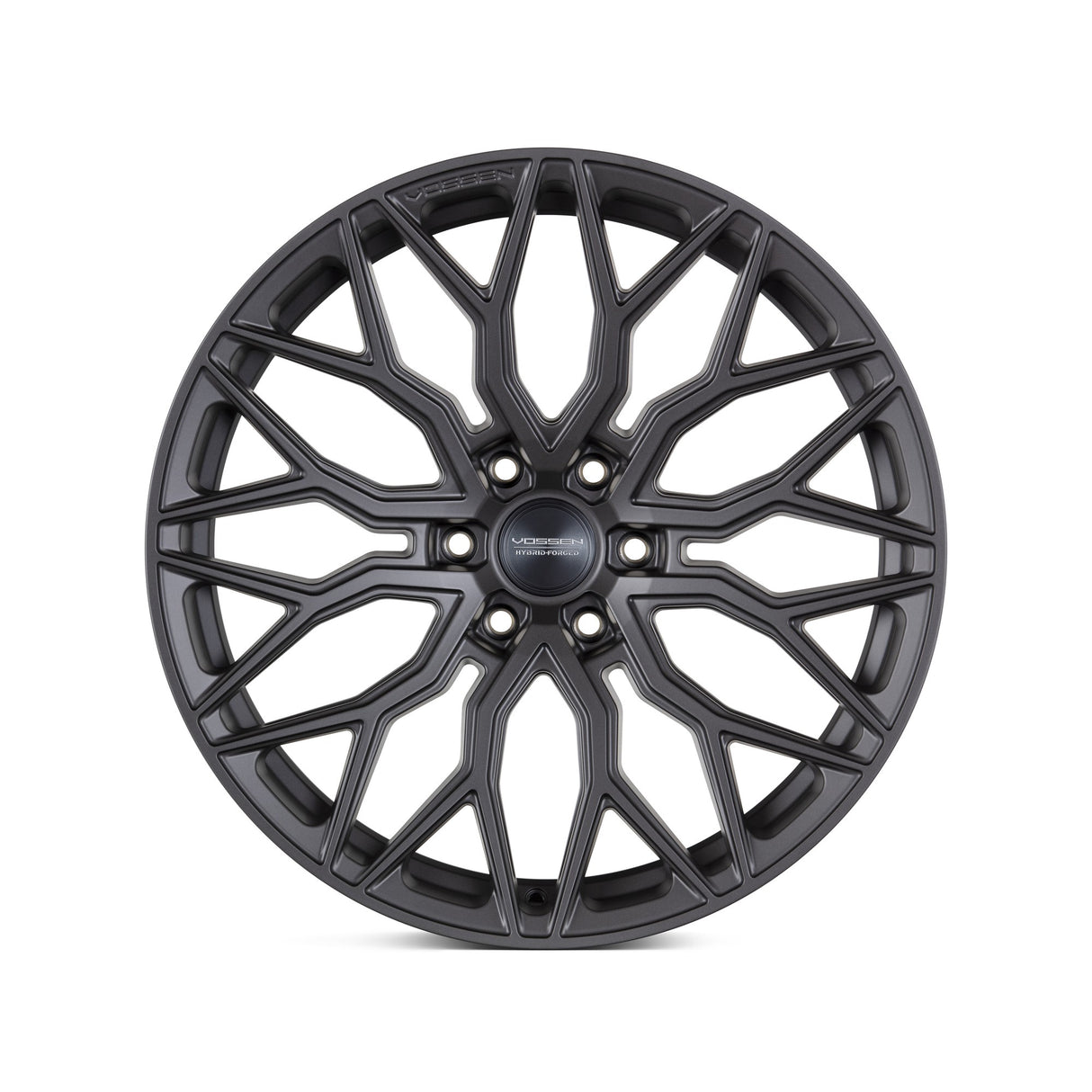 22" Vossen HF6-3 Matte Gunmetal 22x9.5 Concave Wheels Fits Chevrolet Suburban