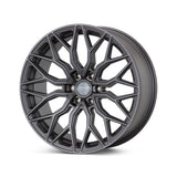 22" Vossen HF6-3 Matte Gunmetal 22x9.5 Wheels Fits Toyota Sequoia 2nd Gen