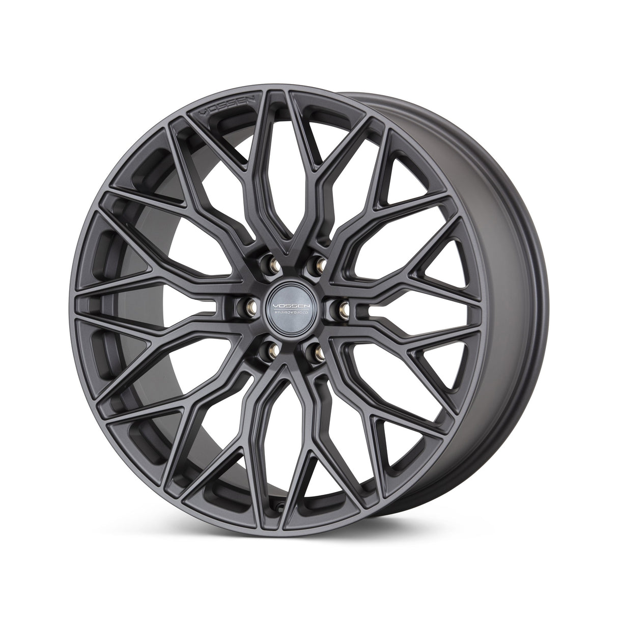 22" Vossen HF6-3 Matte Gunmetal 22x9.5 Concave Wheels Rims Fits GMC Yukon Denali