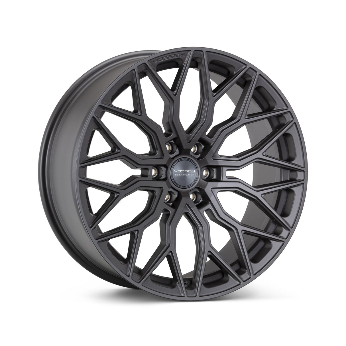 22" Vossen HF6-3 Matte Gunmetal 22x9.5 Concave Wheels Fits Toyota Tacoma 3rd Gen