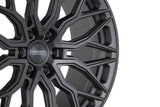 22" Vossen HF6-3 Matte Gunmetal 22x9.5 Concave Wheels Fits Chevrolet Suburban