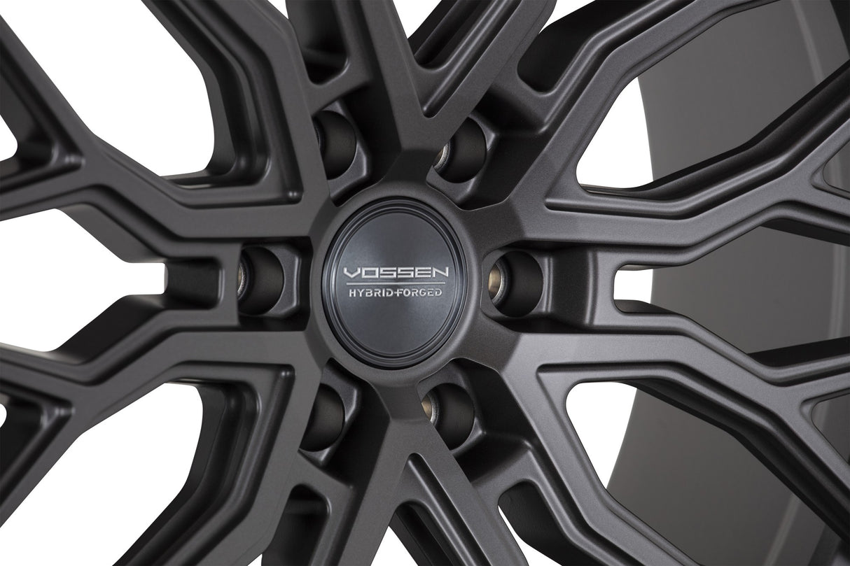 22" Vossen HF6-3 Matte Gunmetal 22x9.5 Concave Wheels Fits Toyota Tacoma 2nd Gen