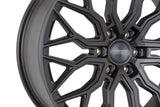 22" Vossen HF6-3 Matte Gunmetal 22x9.5 Concave Wheels Rims Fits Ford Bronco