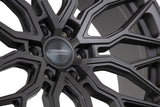 22" Vossen HF6-3 Matte Gunmetal 22x9.5 Concave Wheels Rims Fits GMC Sierra