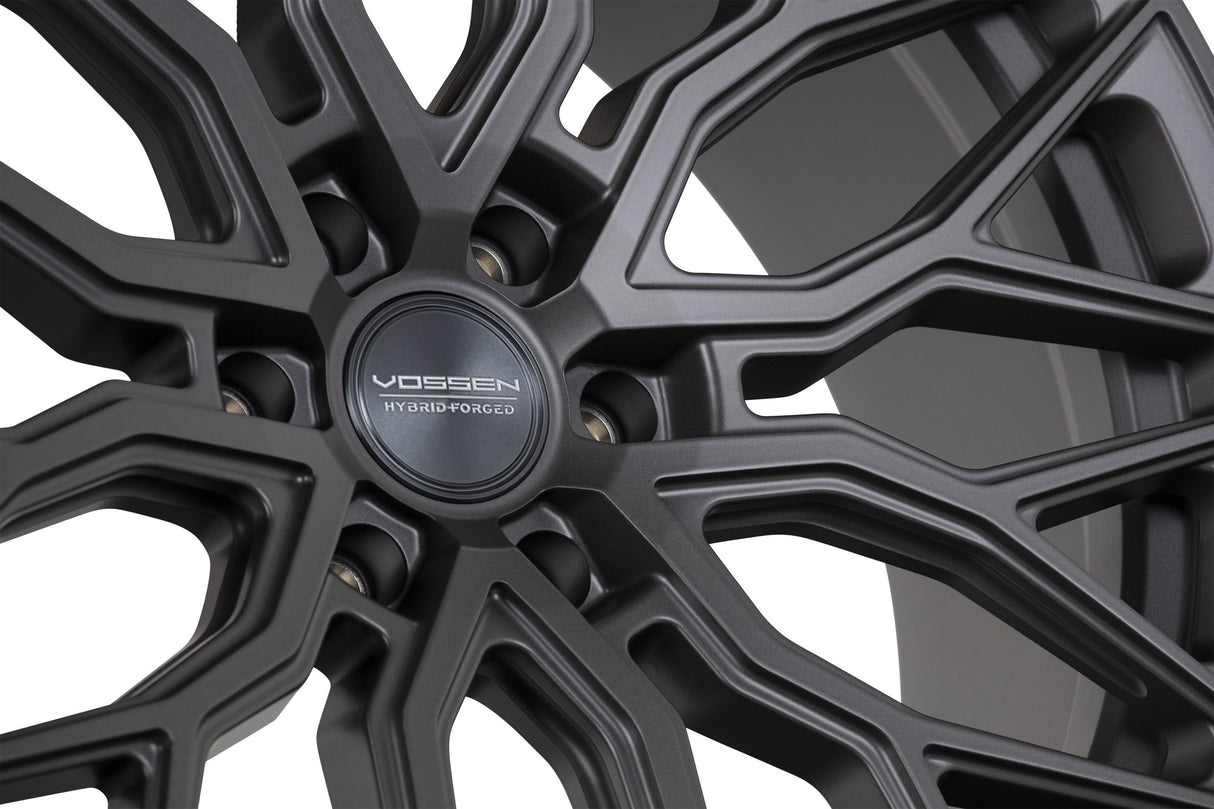 24" Vossen HF6-3 Matte Gunmetal 24x10 Concave Wheels Fits Lexus LX600 LX700h
