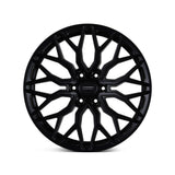 24" Vossen HF6-3 Satin Black 24x10 Concave Wheels Rims Fits Lexus LX600 LX700h