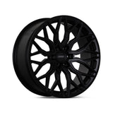 22" Vossen HF6-3 Satin Black 22x9.5 Concave Wheels Rims Fits Lexus GX470