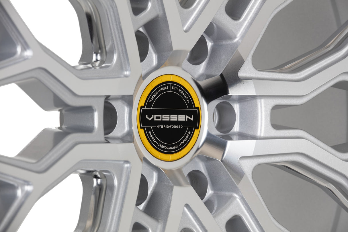 24" Vossen HF6-3 Silver Polished 24x10 Concave Wheels Fits Chevrolet Suburban