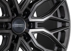 24" Vossen HF6-3 Tinted Matte Gunmetal 24x10 Wheels Fits Cadillac Escalade