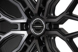 22" Vossen HF6-3 Tinted Matte Gunmetal 22x9.5 Wheels Fits Lincoln Navigator