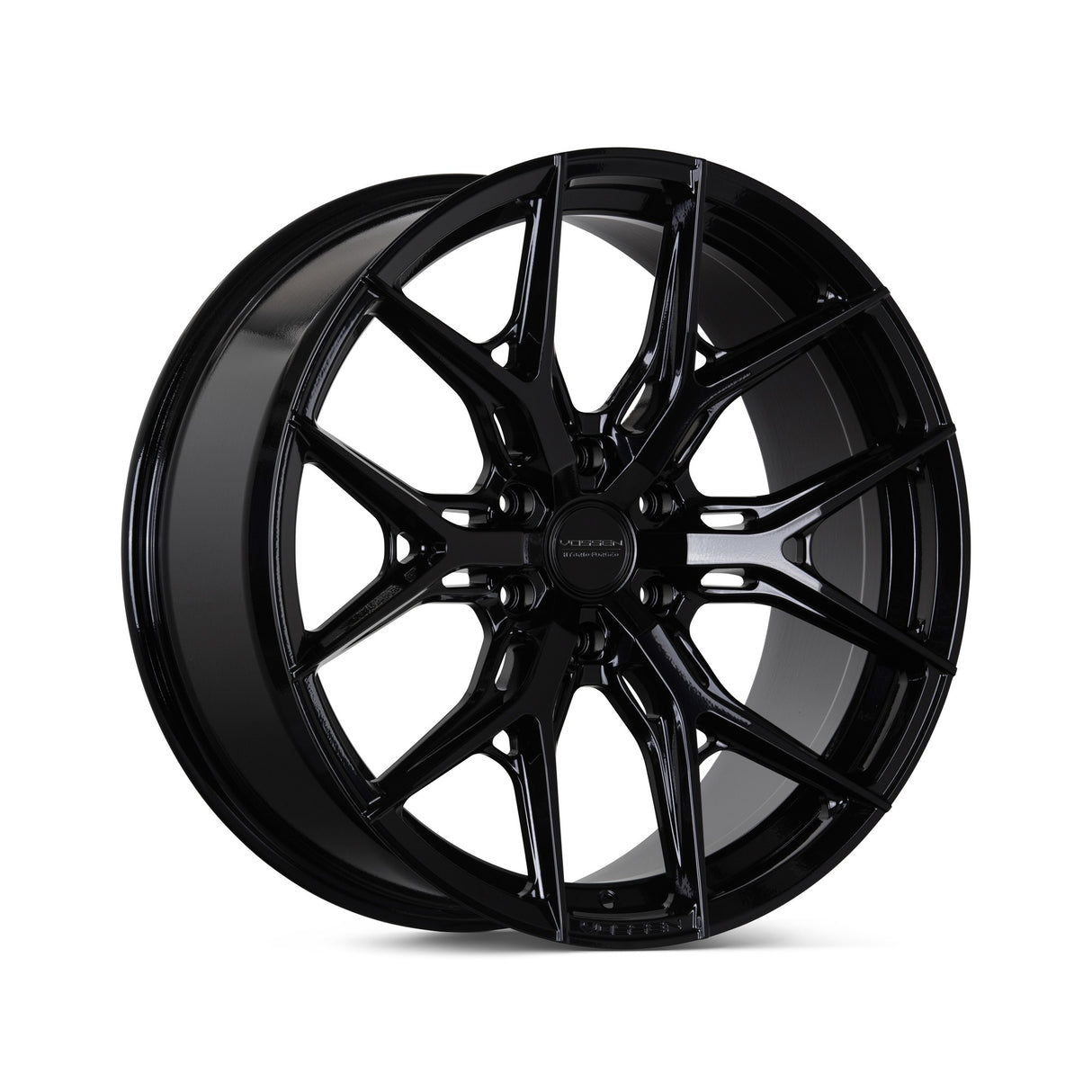 20" Vossen HF6-4 Gloss Black 20x9.5 Concave Wheels Fits Toyota Tacoma 4th Gen