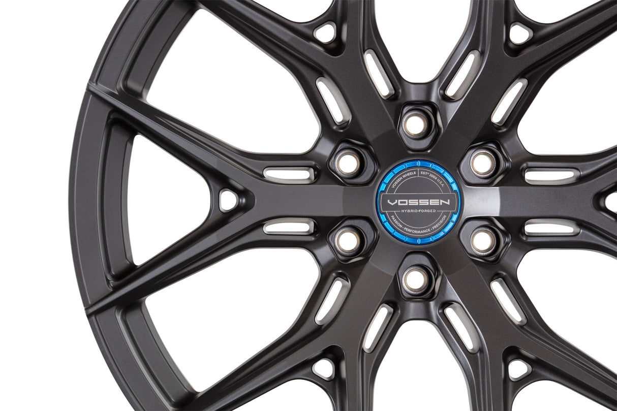 24" Vossen HF6-4 Gunmetal 24x10 Concave Wheels Rims Fits Ford F150 2021 and Up