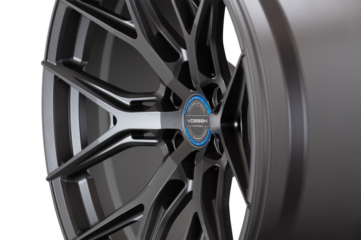 22" Vossen HF6-4 Gunmetal 22x9.5 Concave Wheels Rims Fits Cadillac Escalade