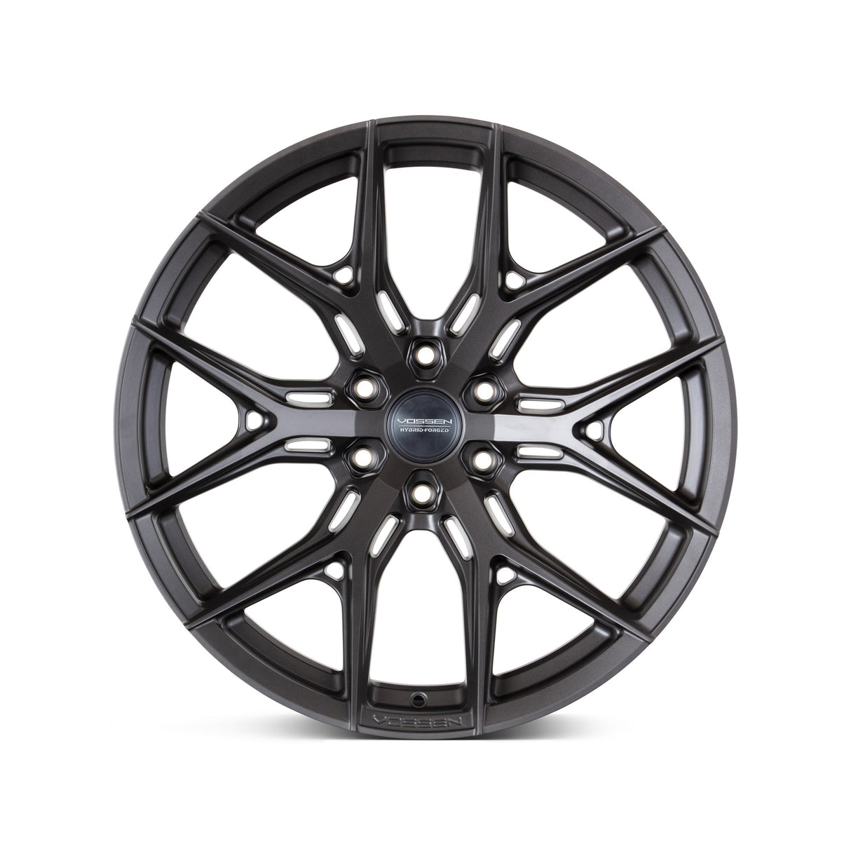 24" Vossen HF6-4 Gunmetal 24x10 Concave Wheels Rims Fits GMC Yukon Denali