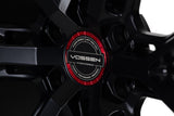 20" Vossen HF6-4 Satin Black 20x9.5 Concave Wheels Rims Fits Lexus GX550