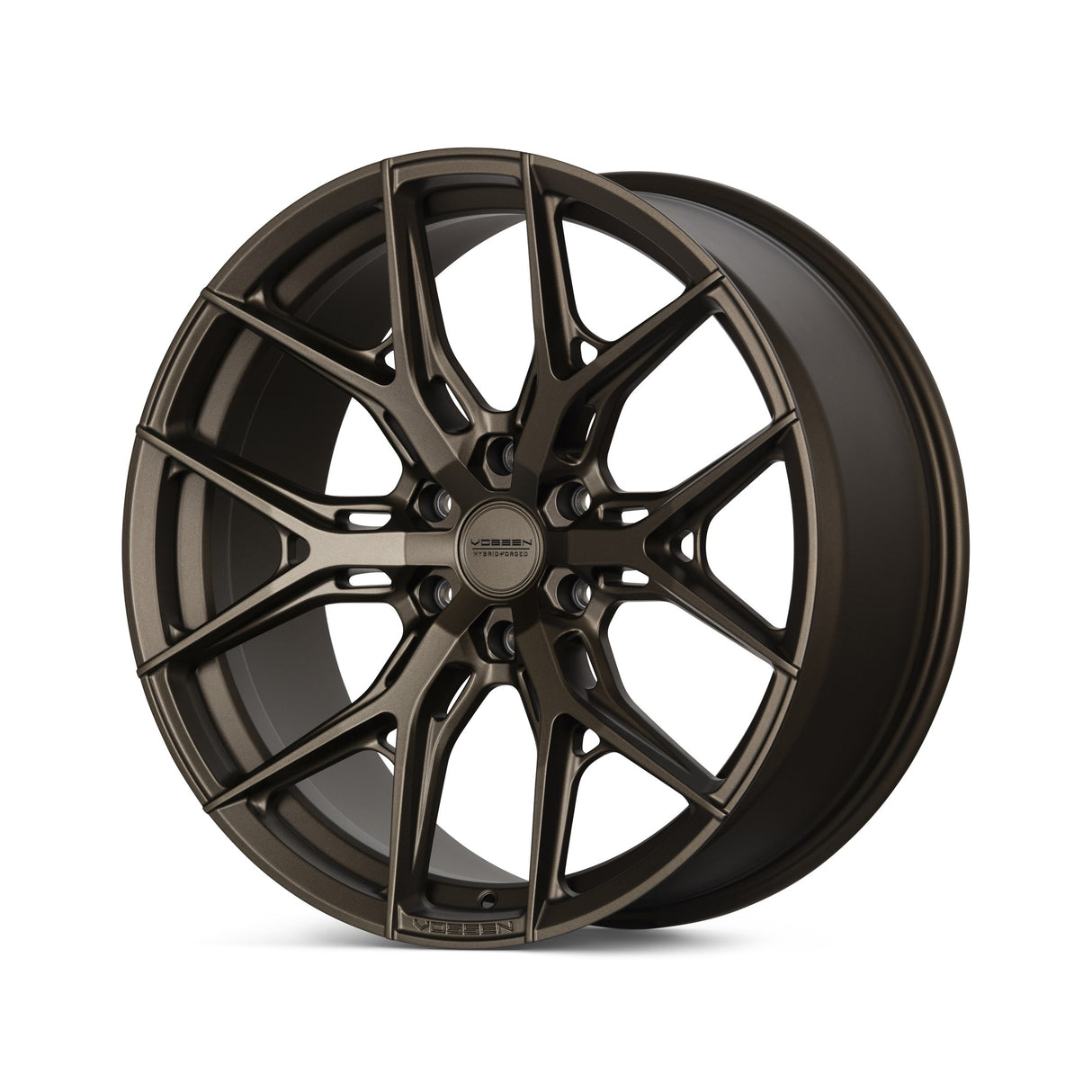 20" Vossen HF6-4 Bronze 20x9.5 Concave Wheels Rims Fits Ford F150 2021 and Up