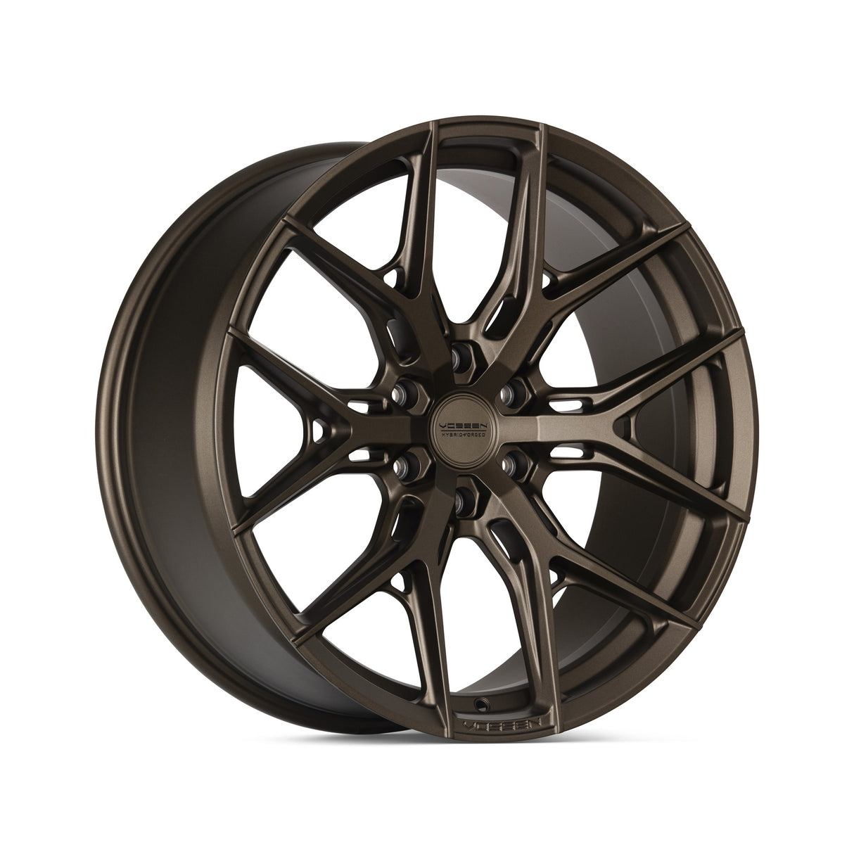 22" Vossen HF6-4 Bronze 22x10 Concave Wheels Rims Fits Ford F150 2021 and Up