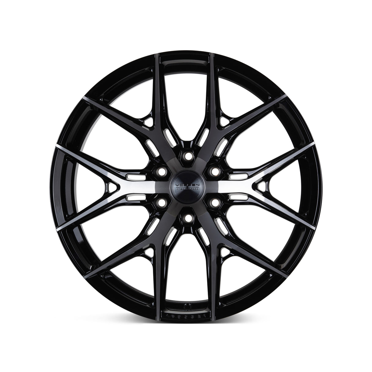 20" Vossen HF6-4 Tinted Black 20x9 Concave Wheels Rims Fits GMC Yukon Denali