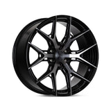 20" Vossen HF6-4 Tinted Black 20x9.5 Concave Wheels Rims Fits Jeep Wagoneer