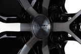 17" Vossen HF6-4 Tinted Black 17x9 Concave Wheels Fits Toyota Land Cruiser 250