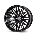 22" Vossen HF6-5 Gloss Black 22x9.5 Concave Wheels Rims Fits Lexus GX470