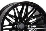 24" Vossen HF6-5 Gloss Black 24x10 Concave Wheels Fits Toyota Sequoia 2nd Gen