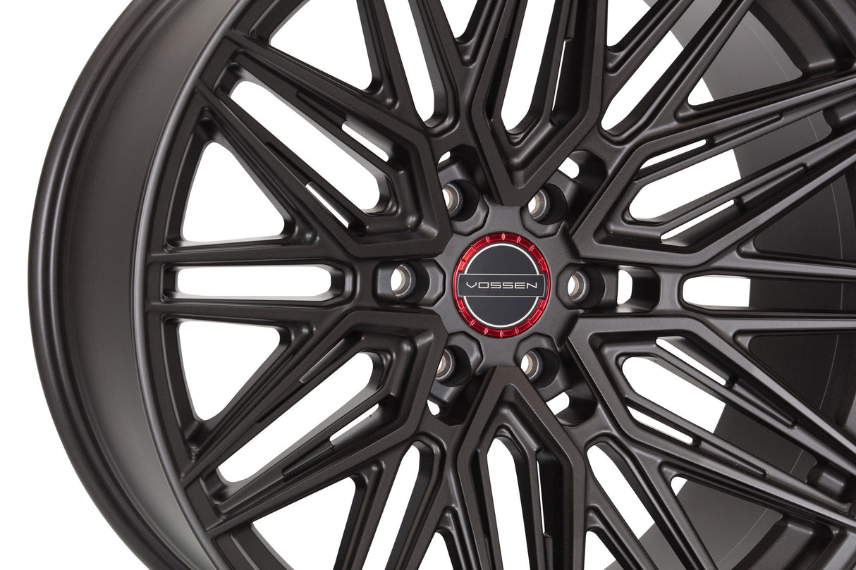 22" Vossen HF6-5 Matte Gunmetal 22x10 Concave Wheels Fits Ford Bronco Raptor
