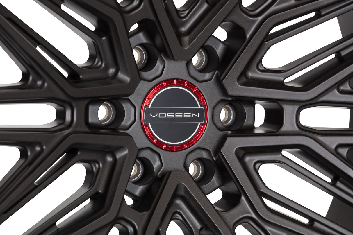 22" Vossen HF6-5 Matte Gunmetal 22x10 Concave Wheels Rims Fits RAM 1500 TRX