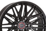 20" Vossen HF6-5 Matte Gunmetal 20x10 Concave Wheels Rims Fits RAM 1500 TRX