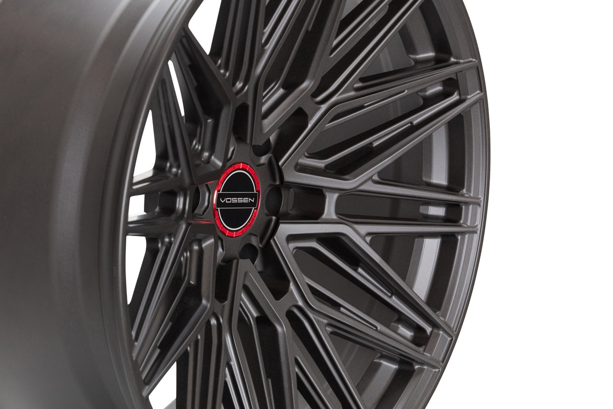 22" Vossen HF6-5 Matte Gunmetal 22x9.5 Wheels Fits Toyota Sequoia 2nd Gen