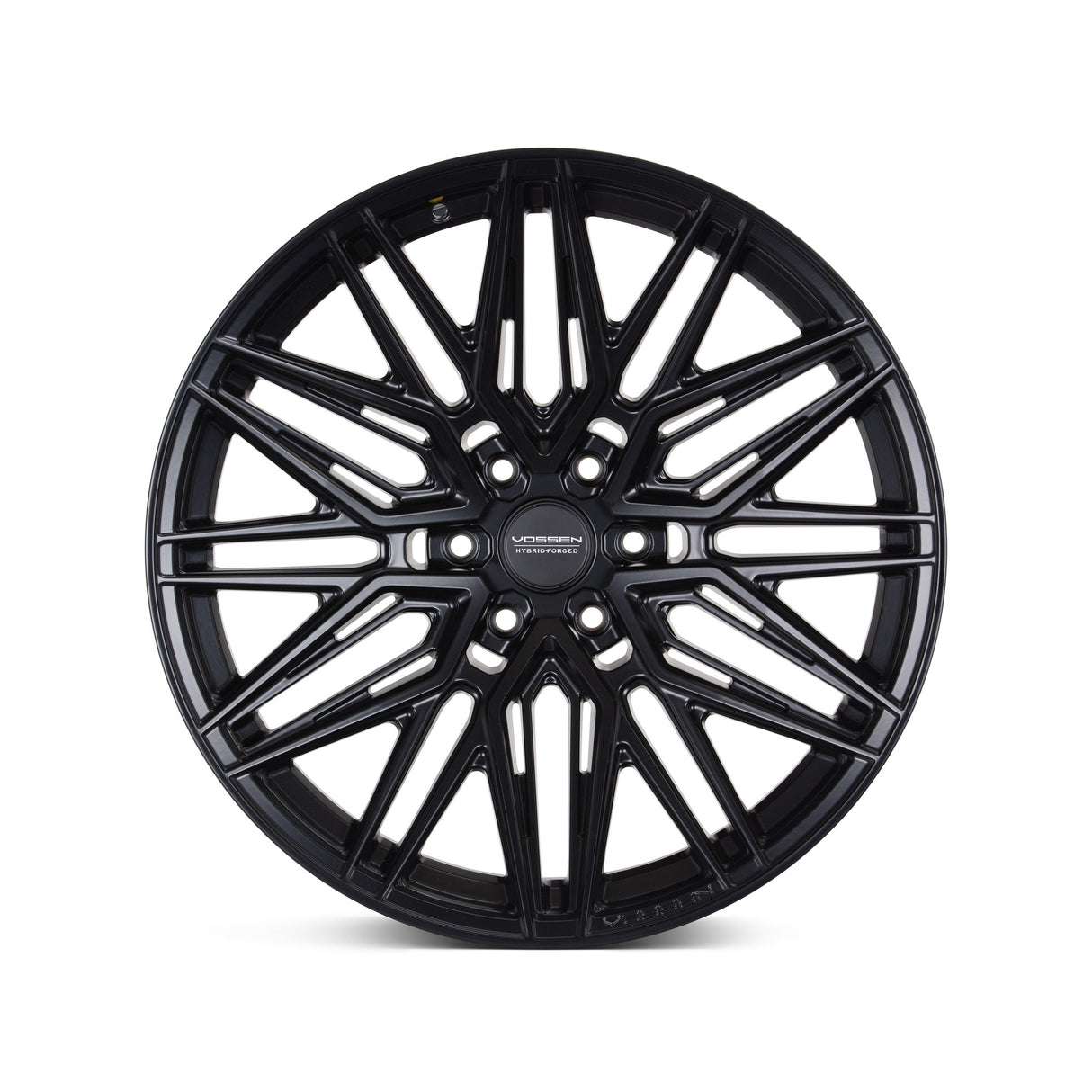 22" Vossen HF6-5 Satin Black 22x10 Concave Wheels Rims Fits Ford Bronco Raptor