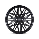 20" Vossen HF6-5 Satin Black 20x9.5 Concave Wheels Rims Fits Jeep Wagoneer