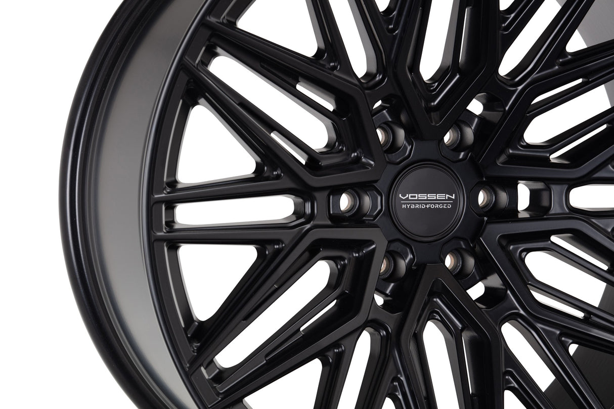 20" Vossen HF6-5 Satin Black 20x9.5 Concave Wheels Rims Fits Lexus GX470