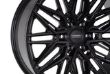 24" Vossen HF6-5 Satin Black 24x10 Concave Wheels Rims Fits Lexus LX600 LX700h