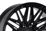 20" Vossen HF6-5 Satin Black 20x9.5 Concave Wheels Rims Fits Cadillac Escalade