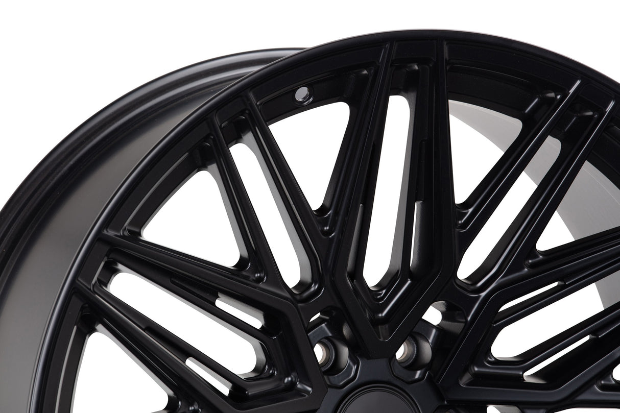 20" Vossen HF6-5 Satin Black 20x9.5 Concave Wheels Rims Fits Lexus GX550