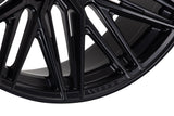 24" Vossen HF6-5 Satin Black 24x10 Concave Wheels Fits Chevrolet Silverado 1500