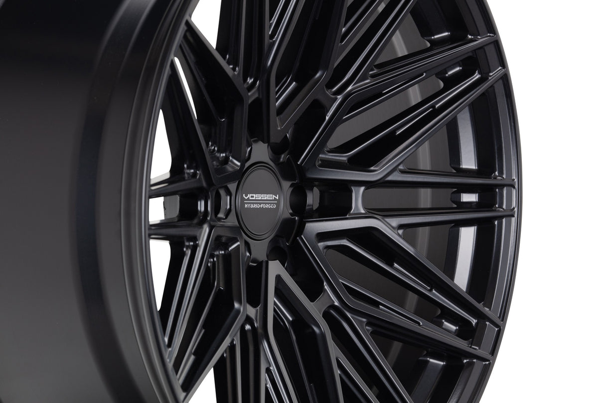 20" Vossen HF6-5 Satin Black 20x9.5 Concave Wheels Rims Fits GMC Yukon Denali
