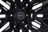 20" Vossen HF6-5 Satin Black 20x9.5 Concave Wheels Fits Toyota Land Cruiser 250